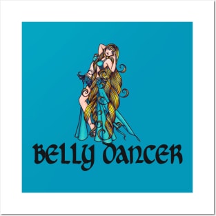 Belly Dancer Posters and Art